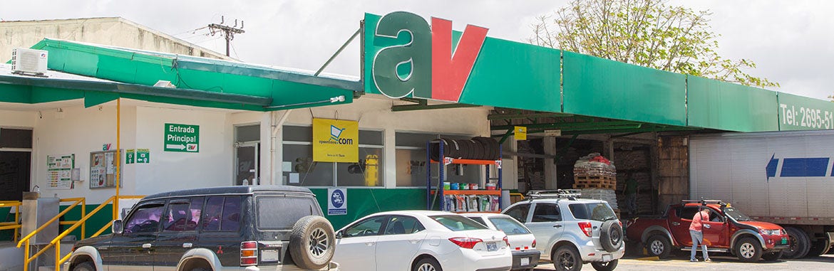 Retire sus compras en el AV de Tilarán
