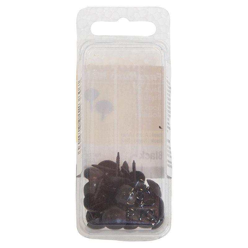 Black thumbtack 25 pcs