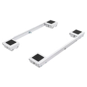 Platform with rollers 2 pieces 1/4" x 28" supports up to 1,363 kg