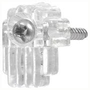 4 Pcs. Transparent Plastic Mirror Holder