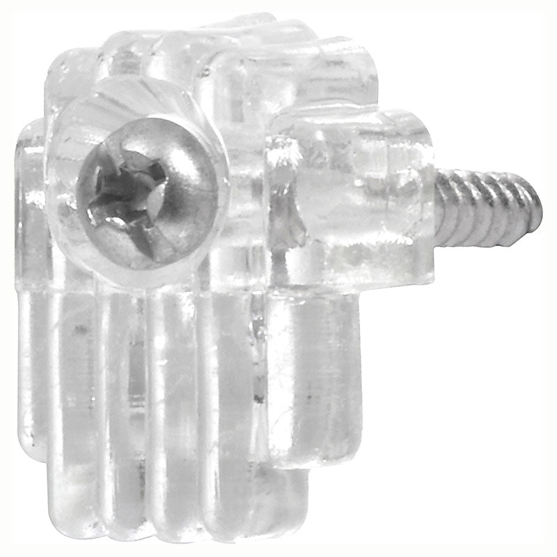 4 Pcs. Transparent Plastic Mirror Holder