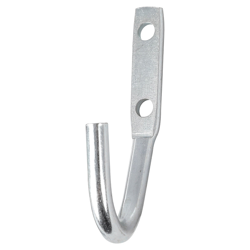 J-hook for tarp or rope 3 3/4"