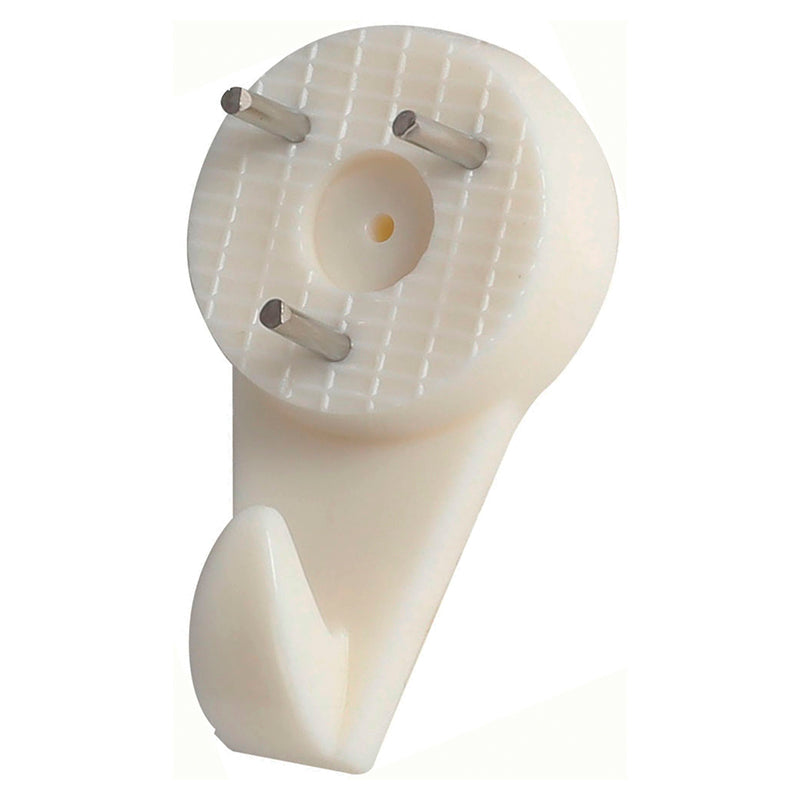 Plastic hook with nail supports 7 kg 5 units