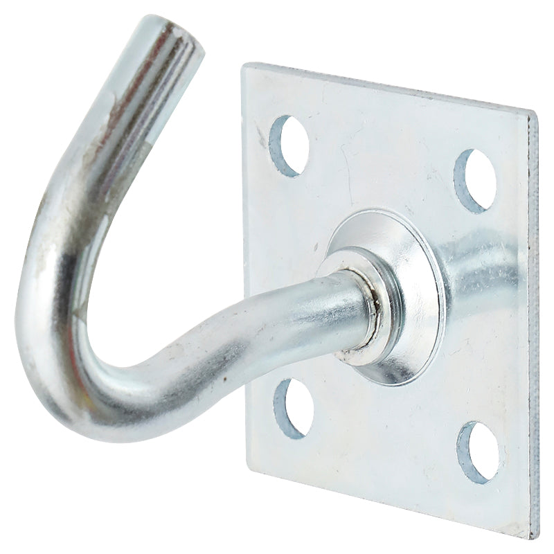 2 1/4" Screw-on Metal Plate Hook