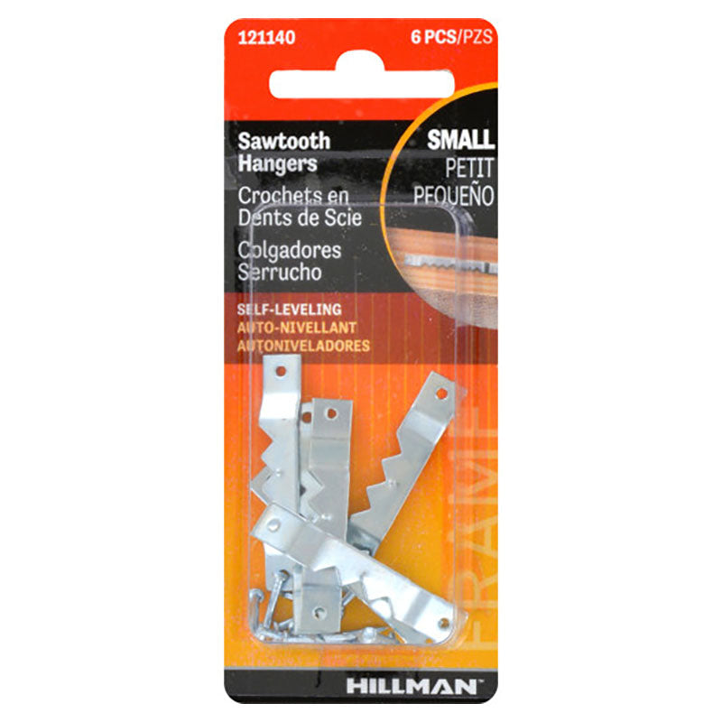 Large Sawtooth Picture Hangers 6 Pcs