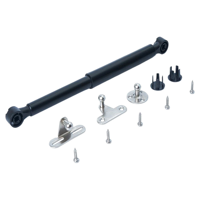 Brazo neumático de aluminio tubular negro 80 n 1 ud