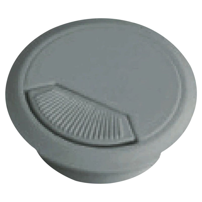 64 cm gray round plastic cable pass 1 pc