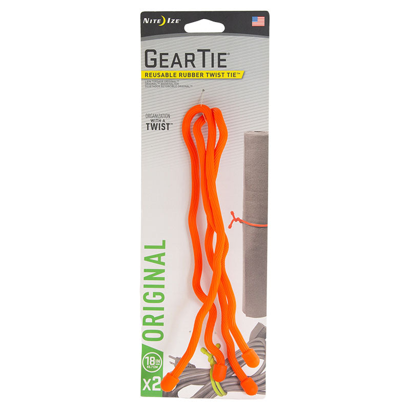 45 cm Orange Rubber Cable Organizer