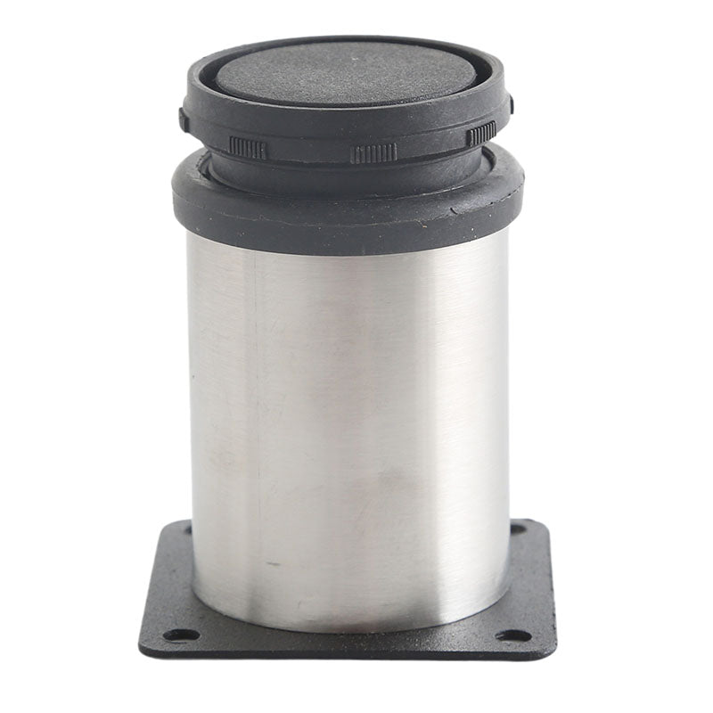 Chrome square steel leg 1 pc