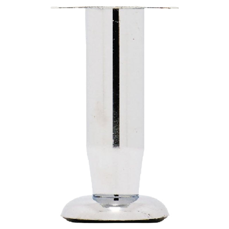 100mm chrome tapered steel leg 1 pc
