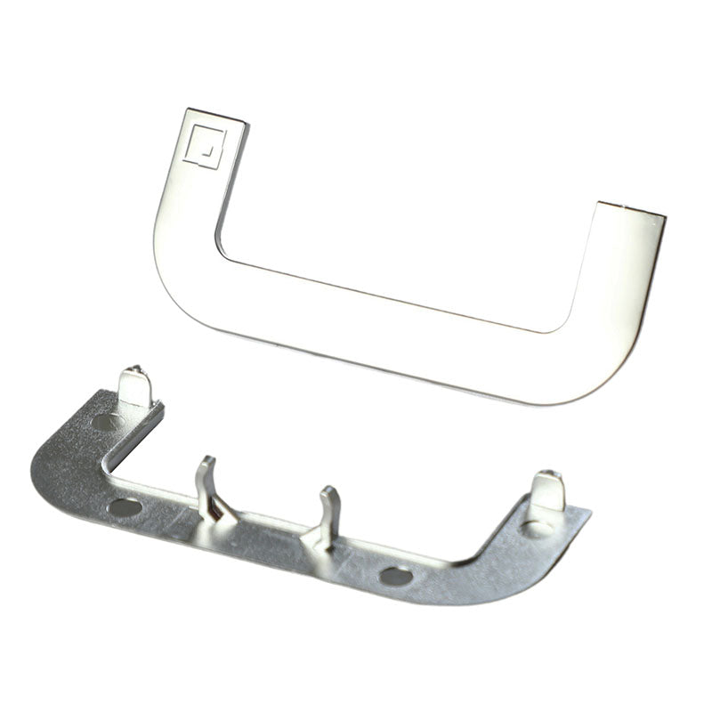 Right end, matte recessed pull
