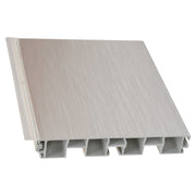 Grey square PVC skirting board 10 cm 1 pc
