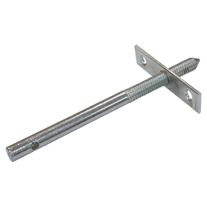 Soporte invisible metal tubular 14 cm 1 ud