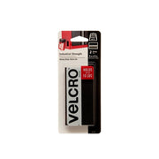 Tiras de velcro negro uso pesado 4" x 2" (10,2 x 5 cm) 2 uds