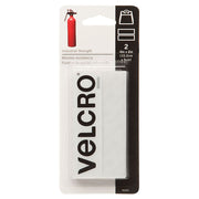 Heavy-Duty White Velcro Straps 4" x 2" (10.2 x 5 cm) 2 pcs