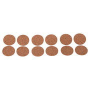 Cork pad protector 1" 12 pcs