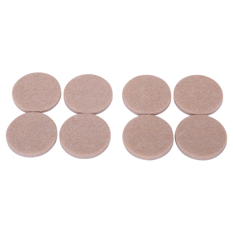 Pre-cut round felt pads 1 1/2" 8 pc.