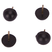 Rubber cap protector with nail 1/2" 4 units
