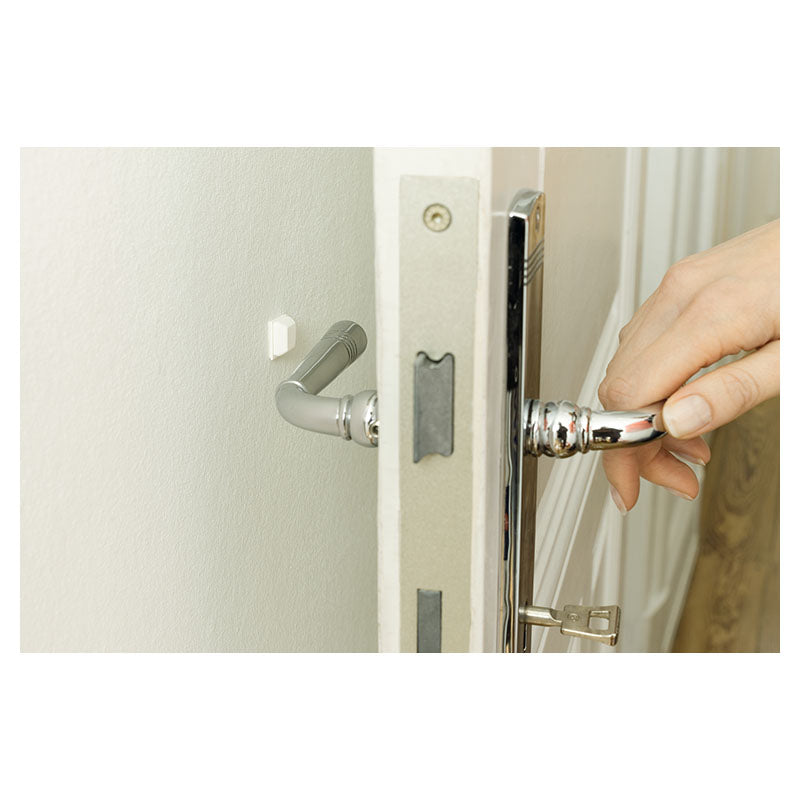 Protector de superficies hule cuadrado blanco blíster 8 uds