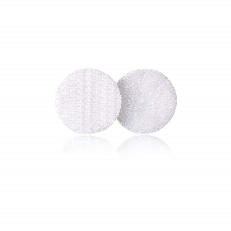 Velcro adhesivo redondo blanco 5/8" (1,5 cm) 15 uds