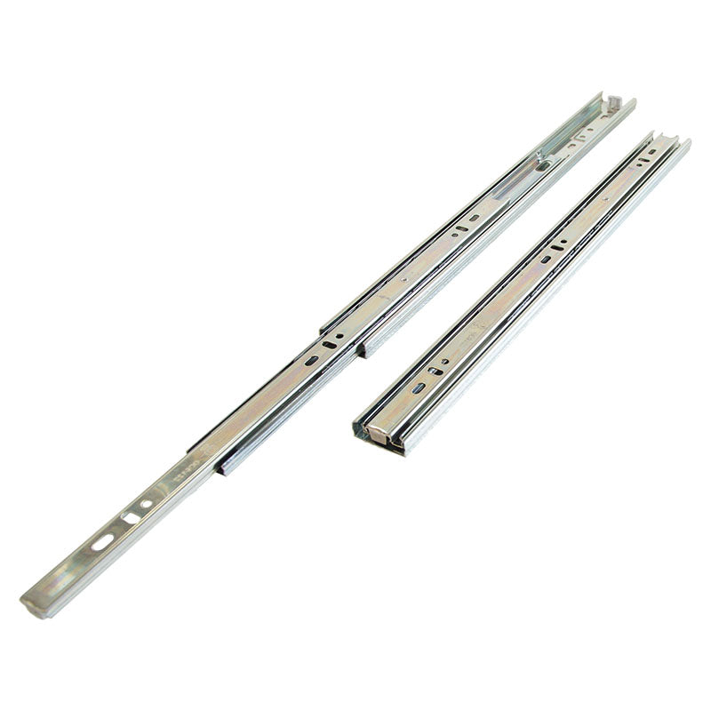 Lightweight full extension rail 3.5 x 40 cm