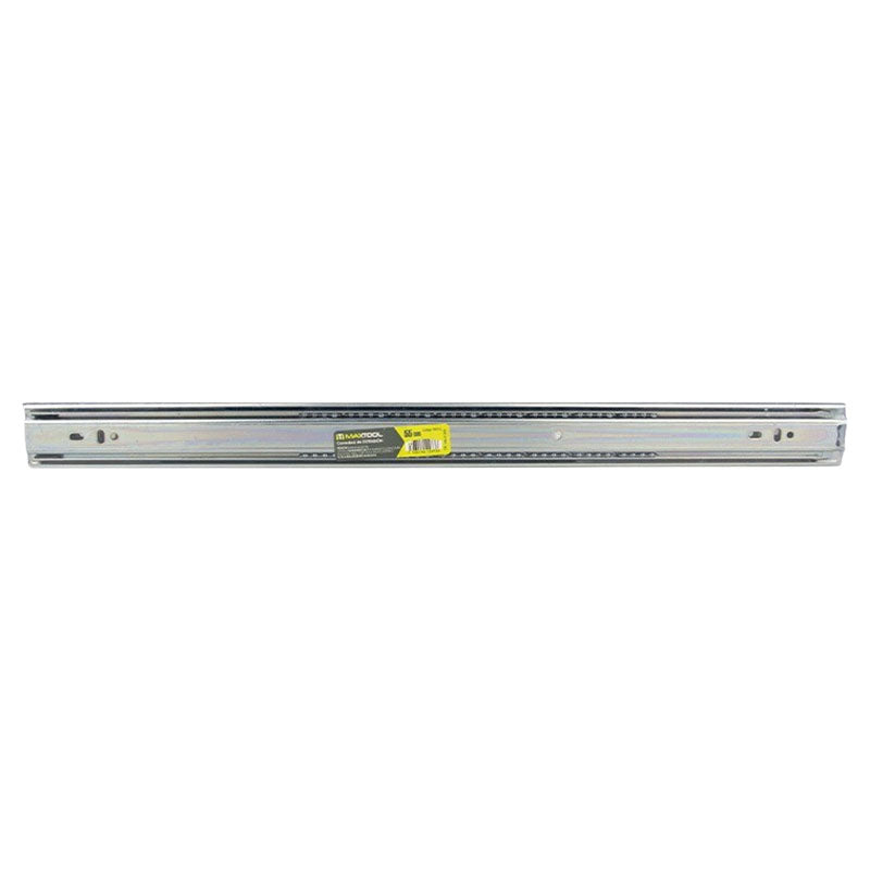 Riel de extensión 22" acero al carbono gris
