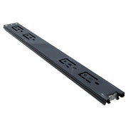 Riel extensión 40 cm acero galvanizado negro