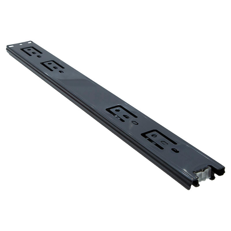 40 cm Black Galvanized Steel Extension Rail