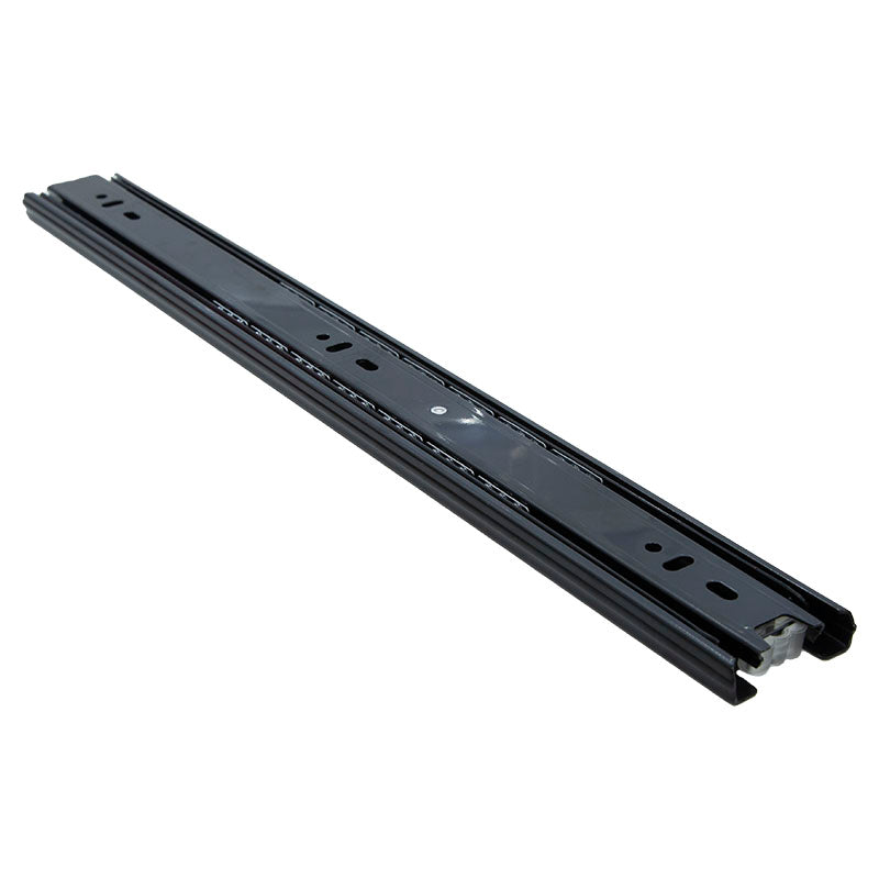 Riel extensión 40 cm acero galvanizado negro