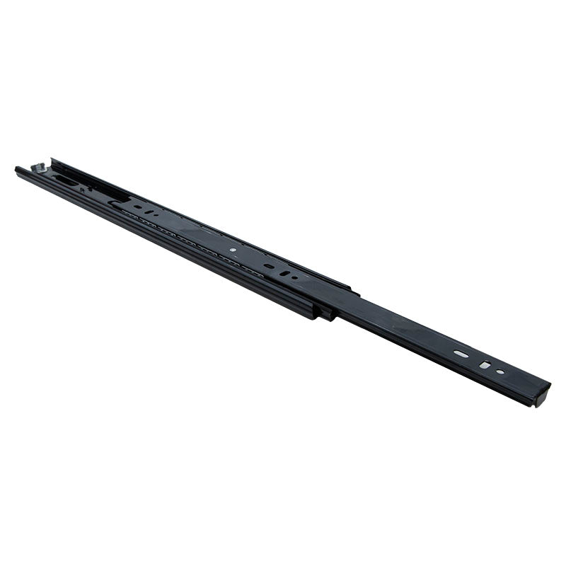 Riel extensión 40 cm acero galvanizado negro
