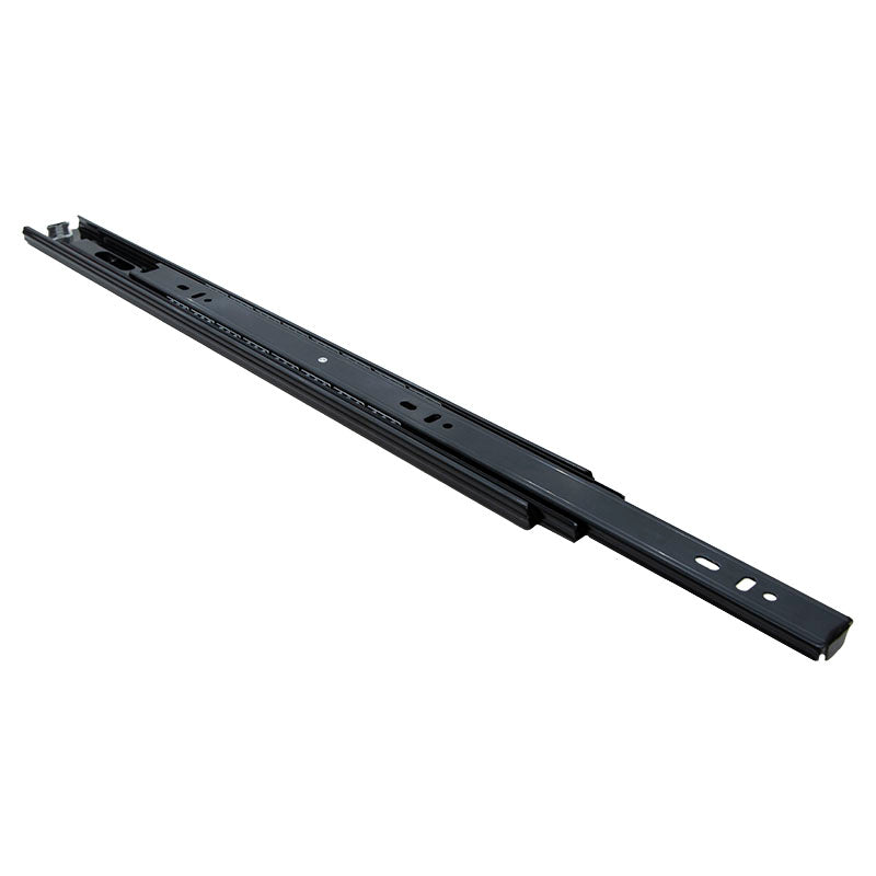 Riel extensión 45 cm acero galvanizado negro