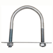 Abrazadera u redonda 1/4 x 1  x 2 "