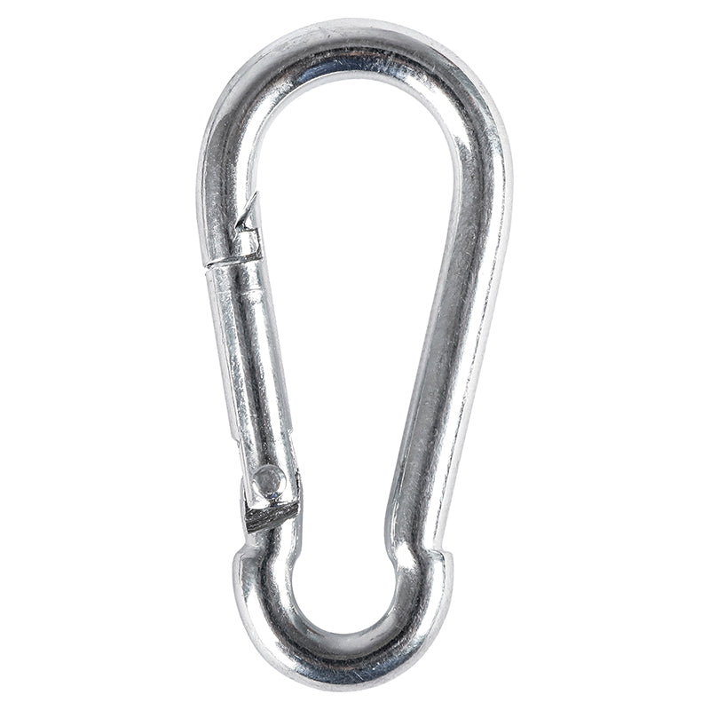 Carabiner 2 3/8" galvanized 60 kg 1 pc