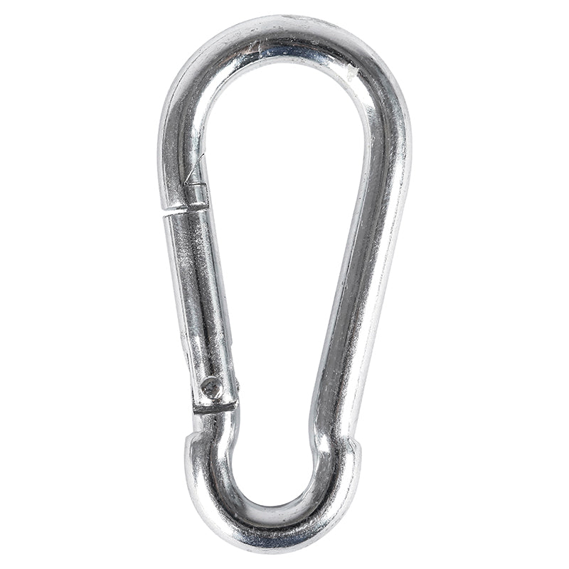 Mosquetón 3 1/8" galvanizado 160 kg 1 ud