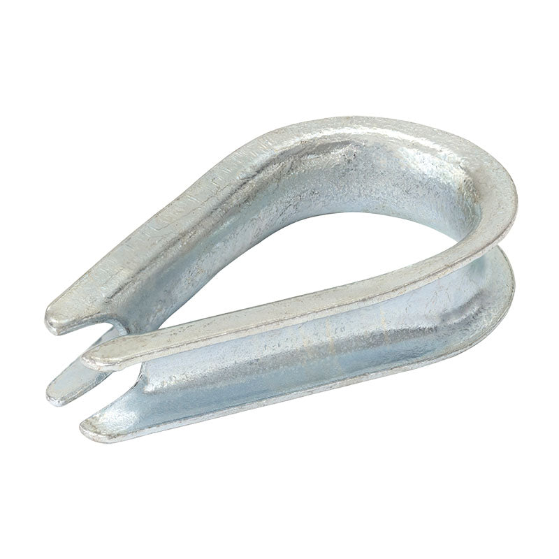Thimble 1/4" galvanized 1 pc