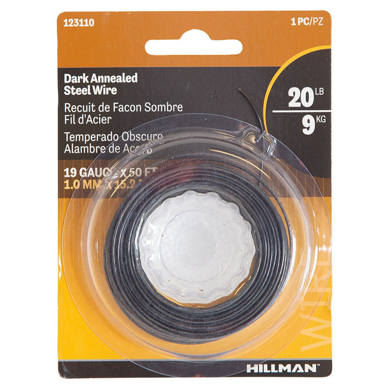 Dark annealed wire #19