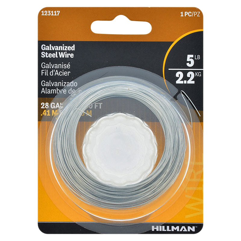 Alambre galvanizado # 28