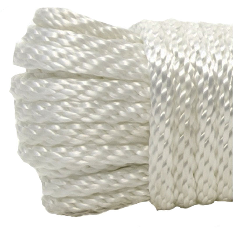 Braided polypropylene rope 1/4" hank 15 m