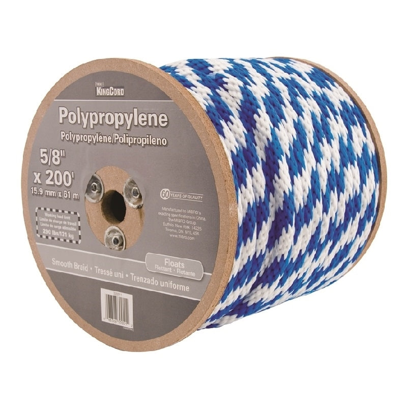 5/8" Braided Polypropylene Rope (price per meter)