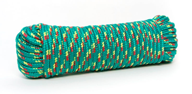 Cuerda de polipropileno trenzada 3/8" madeja 30 m