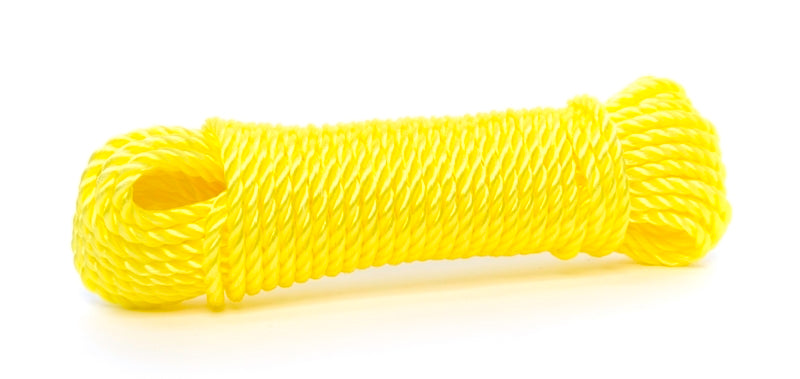 Cuerda de polipropileno torcida 1/4" madeja 15 m