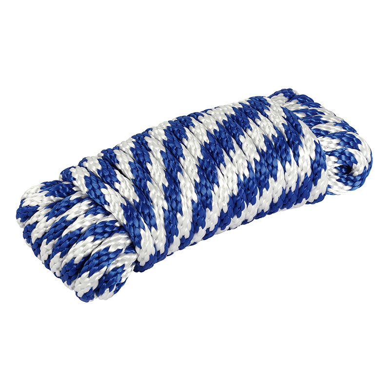 Braided polypropylene rope 1/2" hank 11 m
