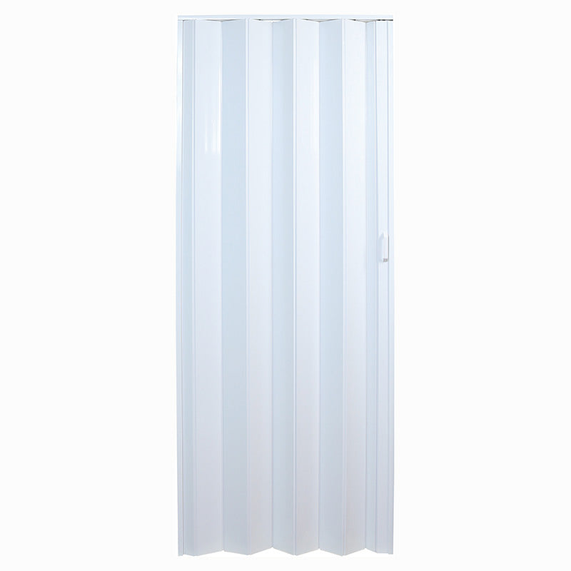 Puerta plegable blanca flexible 90 x 210 cm