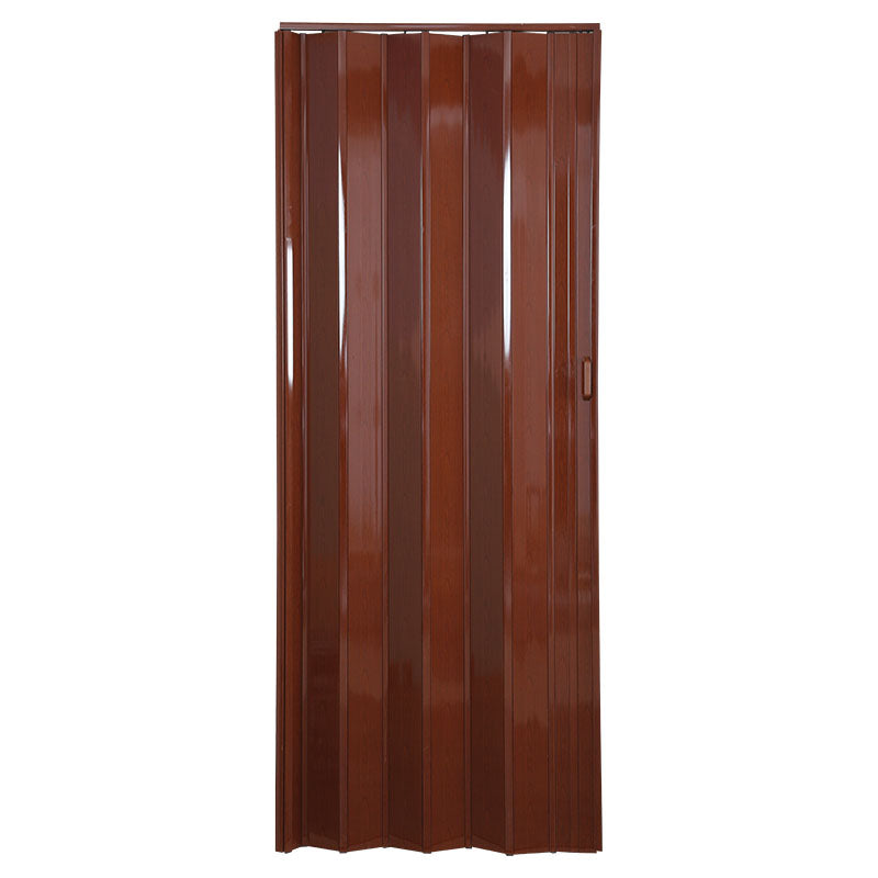 Puerta plegable nogal rígida 85 x 210 cm