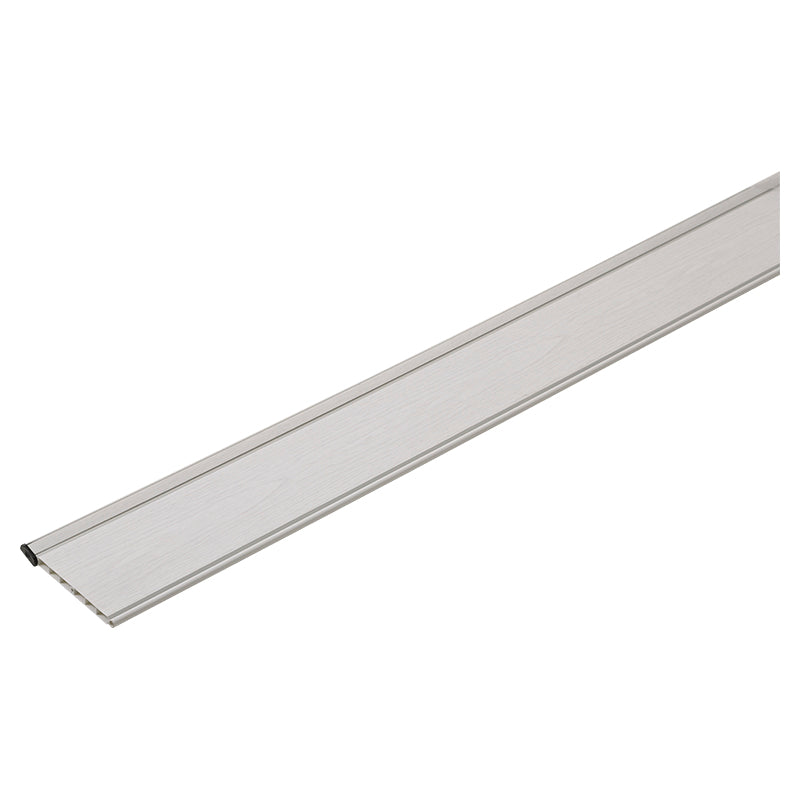 Panel de extensión blanco para puerta plegable  11 x 207 cm