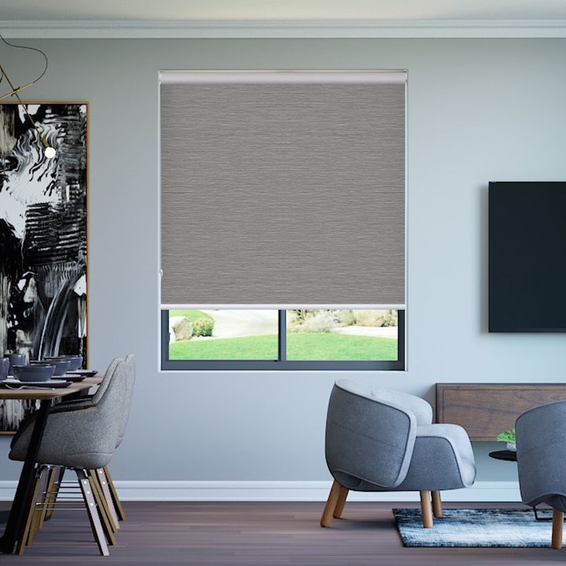 Roller blackout relieve 240 x 220 cm gris piedra