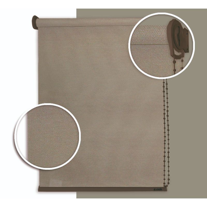 Roller sun screen 3% 140 x 220 cm tierra