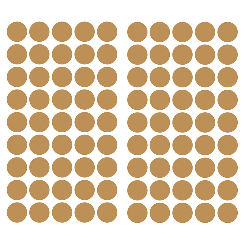 Sticker decorativo confeti dorado
