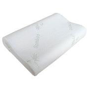 Antimicrobial twin memory foam pillow