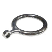 Argollas para cortinas plata 1" 6 uds